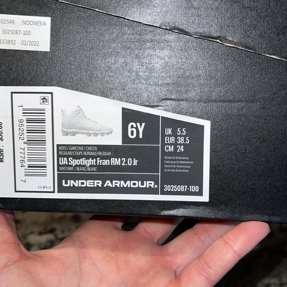 Under Armour kids Spotlight Franchise RM football cleats - Picture 5 of 5
